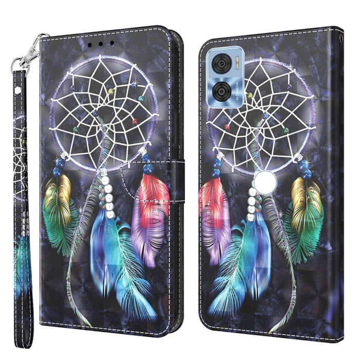 Estuche para teléfono de cuero pintado en 3D, For Realme GT2 Pro, For Sony Xperia 5 IV, For Motorola Moto E22, For Honor X8 4G, For Honor 50
