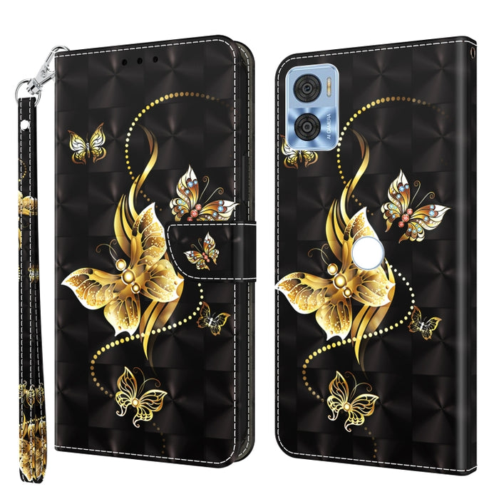 Estuche para teléfono de cuero pintado en 3D, For Realme GT2 Pro, For Sony Xperia 5 IV, For Motorola Moto E22, For Honor X8 4G, For Honor 50