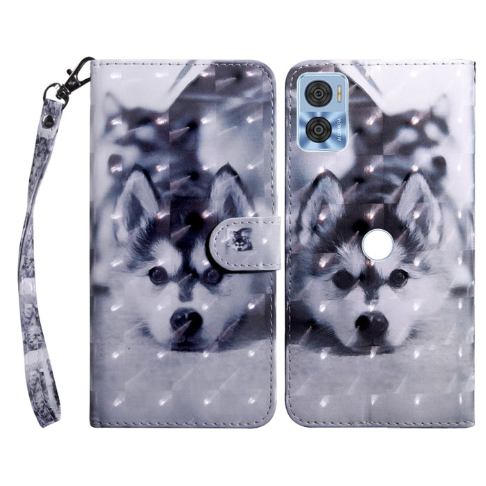 Estuche para teléfono de cuero pintado en 3D, For Realme GT2 Pro, For Sony Xperia 5 IV, For Motorola Moto E22, For Honor X8 4G, For Honor 50