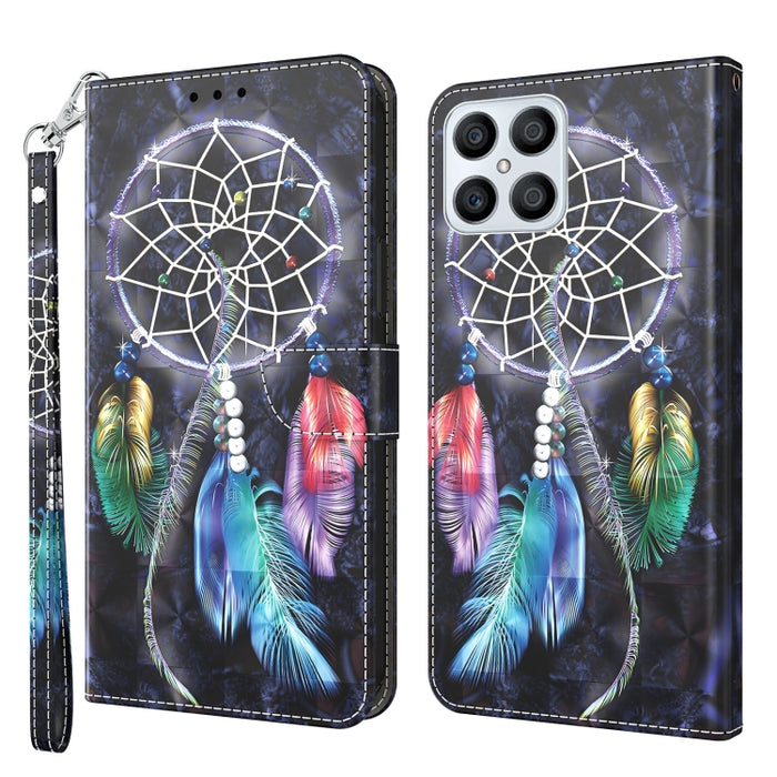 Estuche para teléfono de cuero pintado en 3D, For Realme GT2 Pro, For Sony Xperia 5 IV, For Motorola Moto E22, For Honor X8 4G, For Honor 50