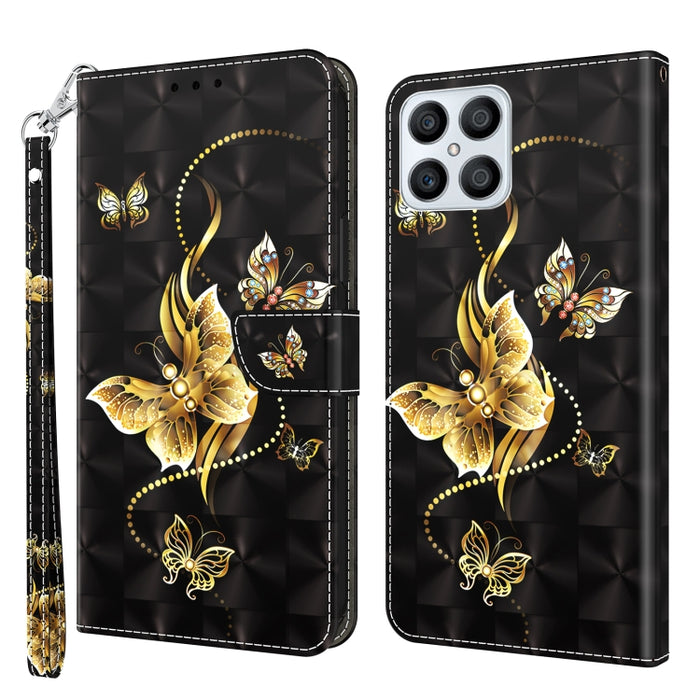 Estuche para teléfono de cuero pintado en 3D, For Realme GT2 Pro, For Sony Xperia 5 IV, For Motorola Moto E22, For Honor X8 4G, For Honor 50