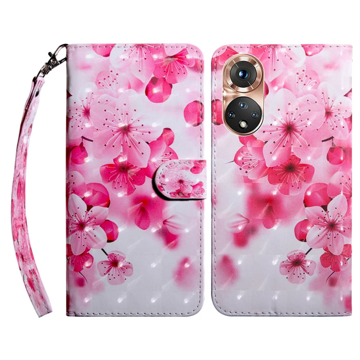 Estuche para teléfono de cuero pintado en 3D, For Realme GT2 Pro, For Sony Xperia 5 IV, For Motorola Moto E22, For Honor X8 4G, For Honor 50