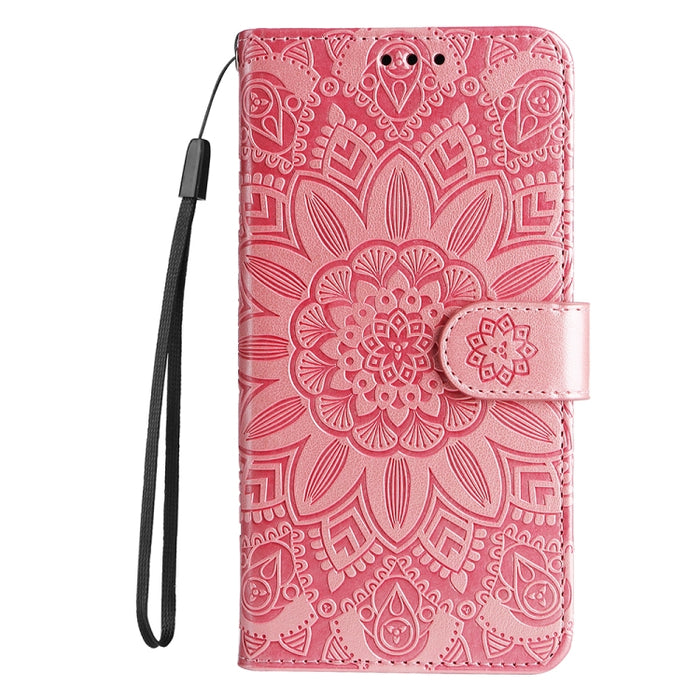 Estuche para teléfono de cuero con estampado de girasol en relieve, For Xiaomi Redmi A1 4G, For Xiaomi 12T / 12T Pro / Redmi K50 Ultra