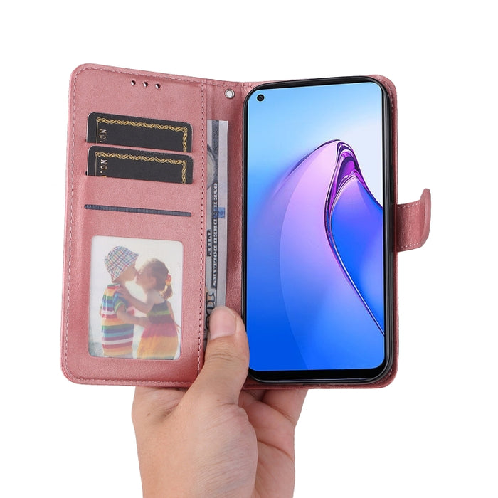 Estuche para teléfono de cuero con textura de becerro JSM, For OPPO Reno8 5G Global, For OPPO Reno8 Pro 5G Global, For vivo Y02s / Y16 4G, For vivo Y35 4G / Y22 / Y22s, For Xiaomi Poco M4 5G / M5 4G, For Xiaomi 12T / 12T Pro / Redmi K50 Ultra          ...