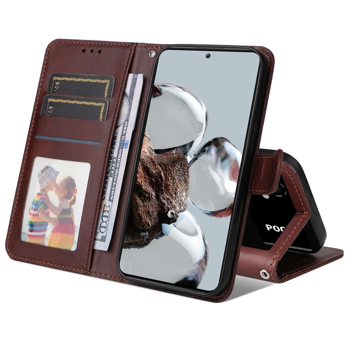 Estuche para teléfono de cuero con textura de becerro JSM, For OPPO Reno8 5G Global, For OPPO Reno8 Pro 5G Global, For vivo Y02s / Y16 4G, For vivo Y35 4G / Y22 / Y22s, For Xiaomi Poco M4 5G / M5 4G, For Xiaomi 12T / 12T Pro / Redmi K50 Ultra          ...
