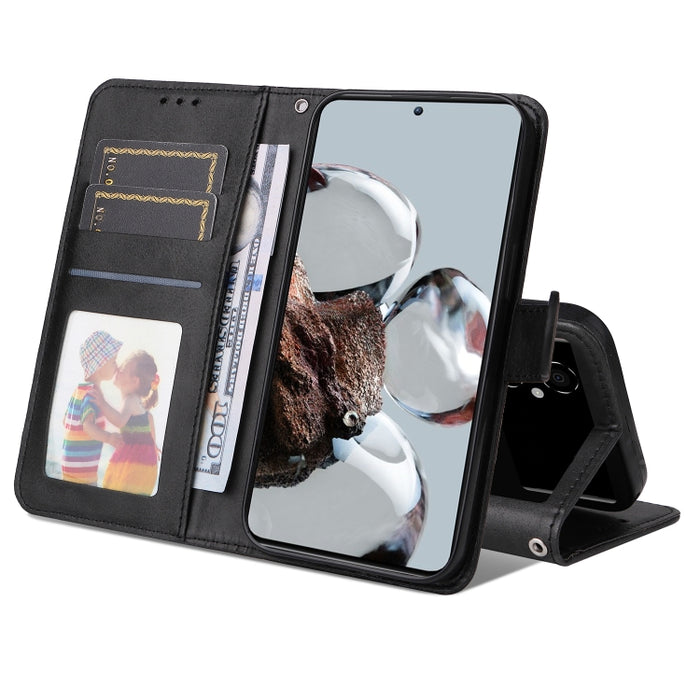 Estuche para teléfono de cuero con textura de becerro JSM, For OPPO Reno8 5G Global, For OPPO Reno8 Pro 5G Global, For vivo Y02s / Y16 4G, For vivo Y35 4G / Y22 / Y22s, For Xiaomi Poco M4 5G / M5 4G, For Xiaomi 12T / 12T Pro / Redmi K50 Ultra          ...