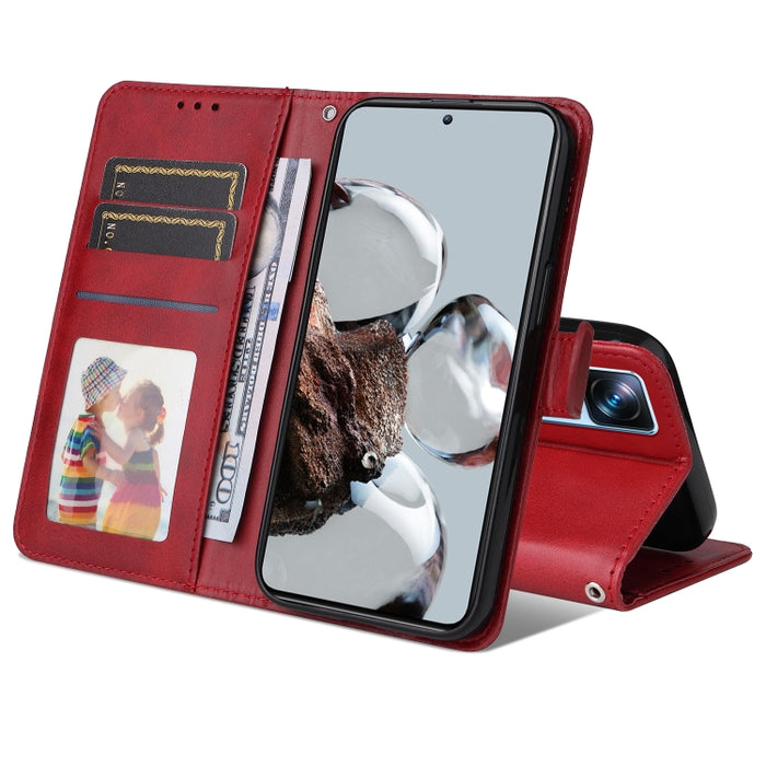 Estuche para teléfono de cuero con textura de becerro JSM, For OPPO Reno8 5G Global, For OPPO Reno8 Pro 5G Global, For vivo Y02s / Y16 4G, For vivo Y35 4G / Y22 / Y22s, For Xiaomi Poco M4 5G / M5 4G, For Xiaomi 12T / 12T Pro / Redmi K50 Ultra          ...
