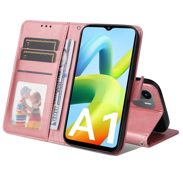 Estuche para teléfono de cuero con textura de becerro JSM, For OPPO Reno8 5G Global, For OPPO Reno8 Pro 5G Global, For vivo Y02s / Y16 4G, For vivo Y35 4G / Y22 / Y22s, For Xiaomi Poco M4 5G / M5 4G, For Xiaomi 12T / 12T Pro / Redmi K50 Ultra          ...