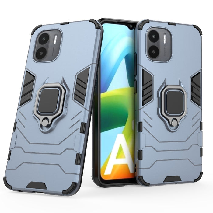 Funda protectora para teléfono PC + TPU a prueba de golpes con soporte de anillo magnético, For vivo Y16, For vivo Y35 4G, For Xiaomi Redmi A1