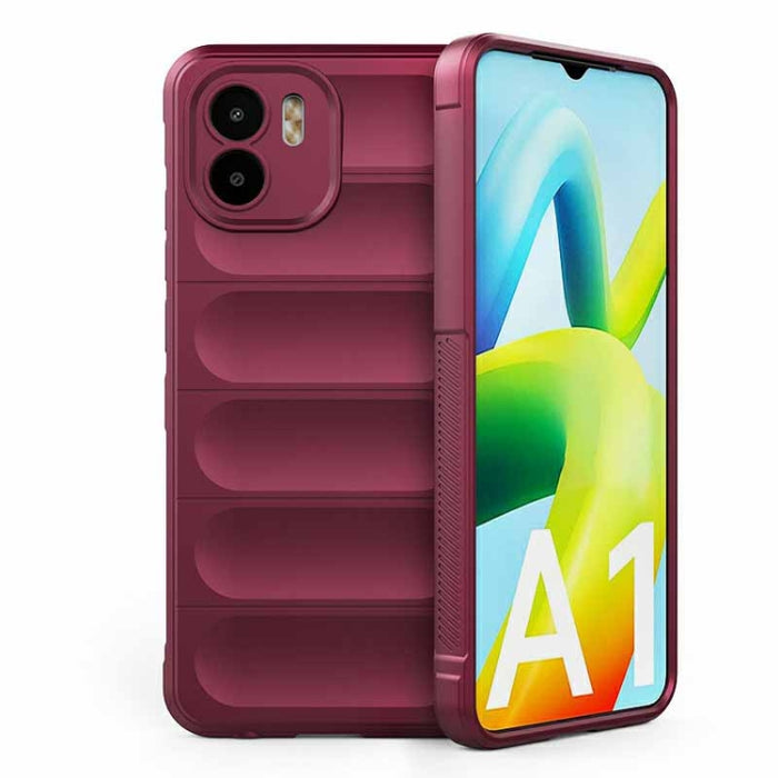 Magic Shield TPU + Estuche para teléfono de franela, For Xiaomi Redmi A1 4G Global