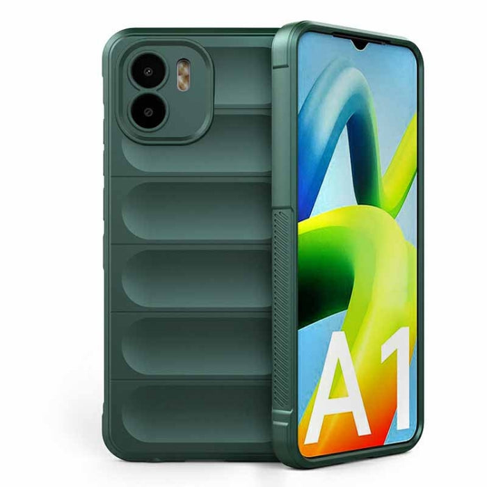 Magic Shield TPU + Estuche para teléfono de franela, For Xiaomi Redmi A1 4G Global