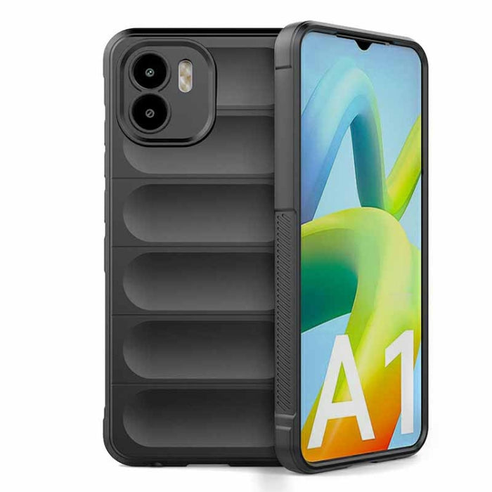 Magic Shield TPU + Estuche para teléfono de franela, For Xiaomi Redmi A1 4G Global