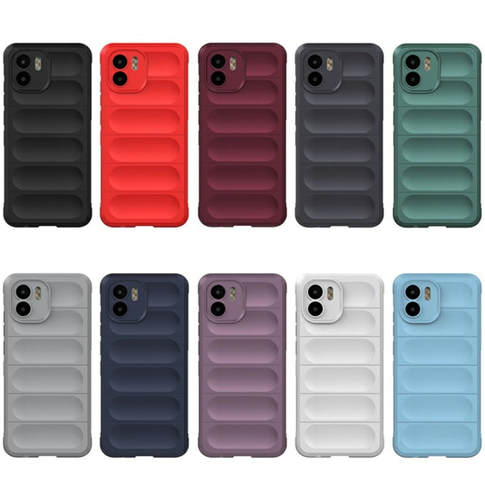 Magic Shield TPU + Estuche para teléfono de franela, For Xiaomi Redmi A1 4G Global