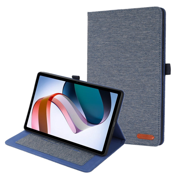 Estuche para tableta de cuero y tela, For Xiaomi Redmi Pad 10.61