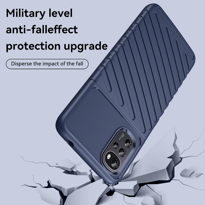 Estuche protector de teléfono suave TPU a prueba de golpes Thunderbolt, For Motorola Moto E32 India, For Xiaomi 12T / 12T Pro / Redmi K50 Ultra