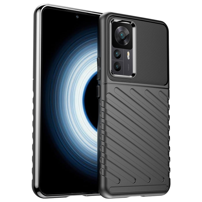 Estuche protector de teléfono suave TPU a prueba de golpes Thunderbolt, For Motorola Moto E32 India, For Xiaomi 12T / 12T Pro / Redmi K50 Ultra