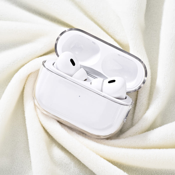 Para AirPods Pro 2 Auriculares Funda protectora transparente para PC