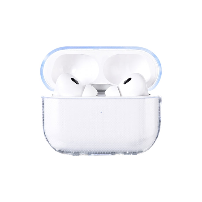 Para AirPods Pro 2 Funda protectora transparente de TPU para auriculares