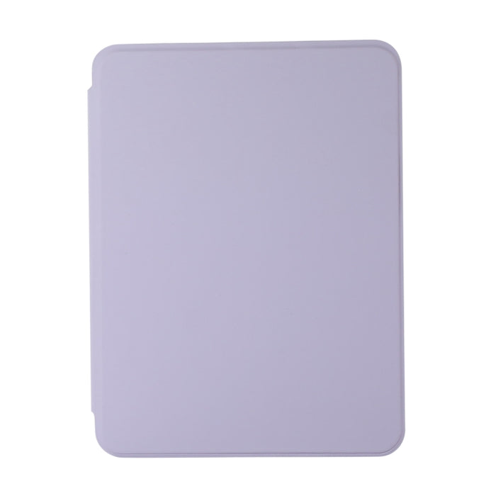 Funda de cuero para tableta con soporte giratorio acrílico