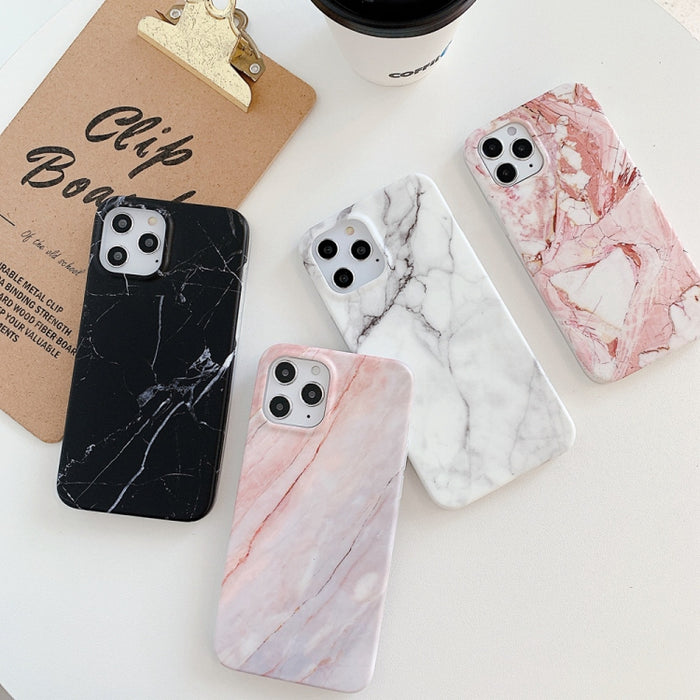 Estuche para teléfono TPU esmerilado de mármol