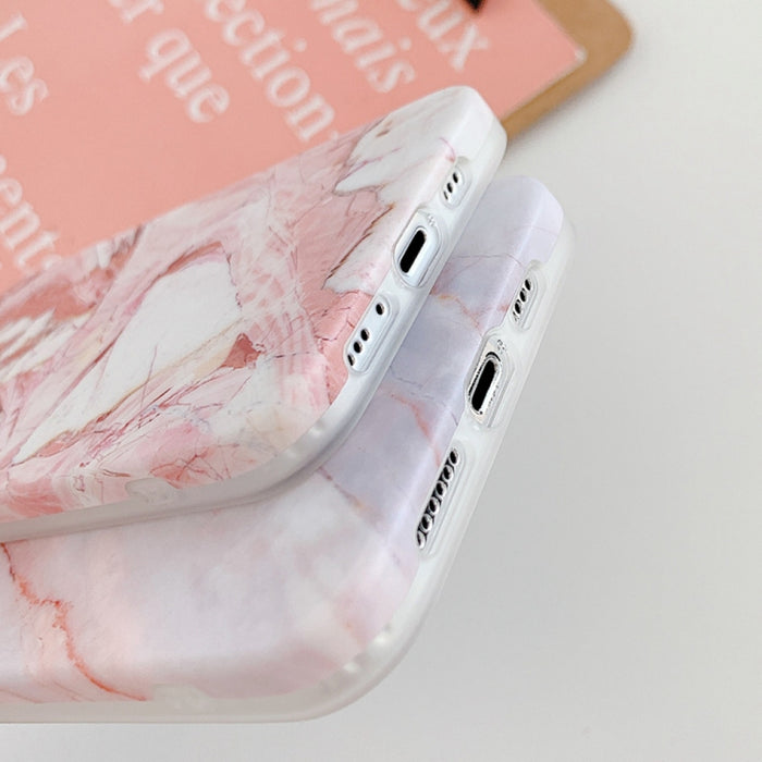 Estuche para teléfono TPU esmerilado de mármol