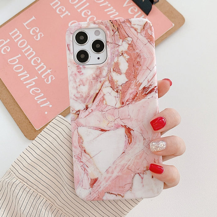 Estuche para teléfono TPU esmerilado de mármol