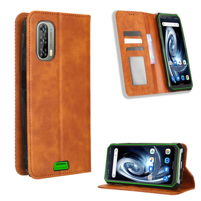 Caja de teléfono de cuero con textura retro con hebilla magnética, For Realme C33 4G, For T-Mobile Revvl 6 5G, For T-Mobile REVVL 6 Pro 5G, For vivo V25 5G /  X80 Lite, For vivo V25 Pro / S15 Pro, For vivo Y35 4G / Y22s 4G / Y22 4G 2022                ...