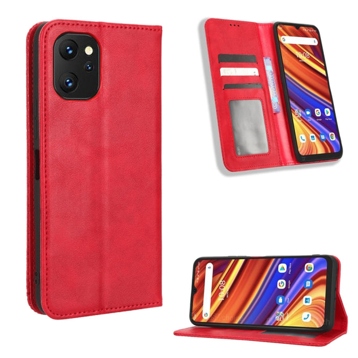 Caja de teléfono de cuero con textura retro con hebilla magnética, For Samsung Galaxy A23e / A23s / A23 5G JP, For Sony Xperia 5 IV, For Sharp Aquos Sense7 Plus, For iPhone 14 Plus, For Sharp Aquos Sense7, For iPhone 14 Pro Max                         ...