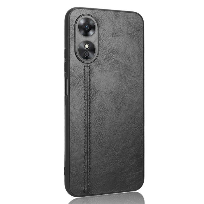 Coser vaca patrón piel PC + PU + TPU caja del teléfono, For OPPO A17, For Xiaomi Redmi A1, For Honor X8 5G/X6 5G/Play6C, For Samsung Galaxy A04 4G, For Xiaomi Poco M4 5G, For Xiaomi Poco M5 4G