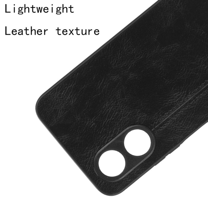 Coser vaca patrón piel PC + PU + TPU caja del teléfono, For OPPO A17, For Xiaomi Redmi A1, For Honor X8 5G/X6 5G/Play6C, For Samsung Galaxy A04 4G, For Xiaomi Poco M4 5G, For Xiaomi Poco M5 4G
