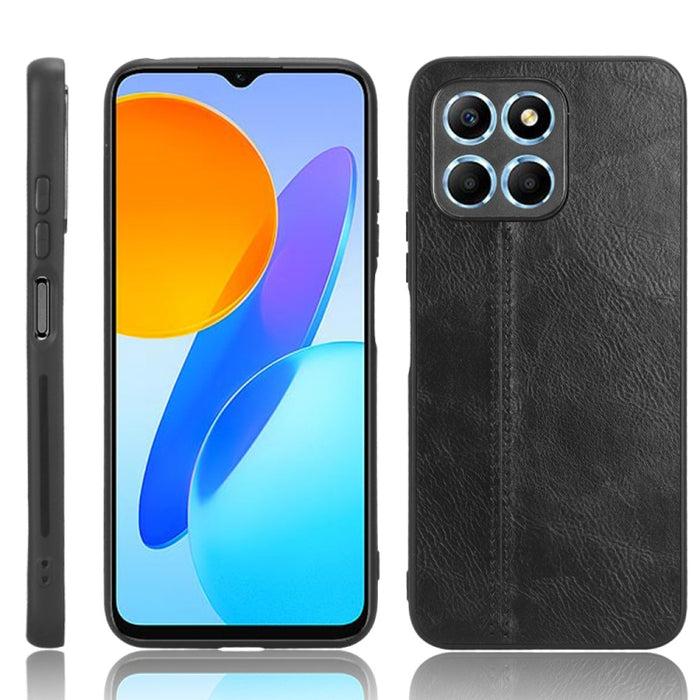 Coser vaca patrón piel PC + PU + TPU caja del teléfono, For OPPO A17, For Xiaomi Redmi A1, For Honor X8 5G/X6 5G/Play6C, For Samsung Galaxy A04 4G, For Xiaomi Poco M4 5G, For Xiaomi Poco M5 4G