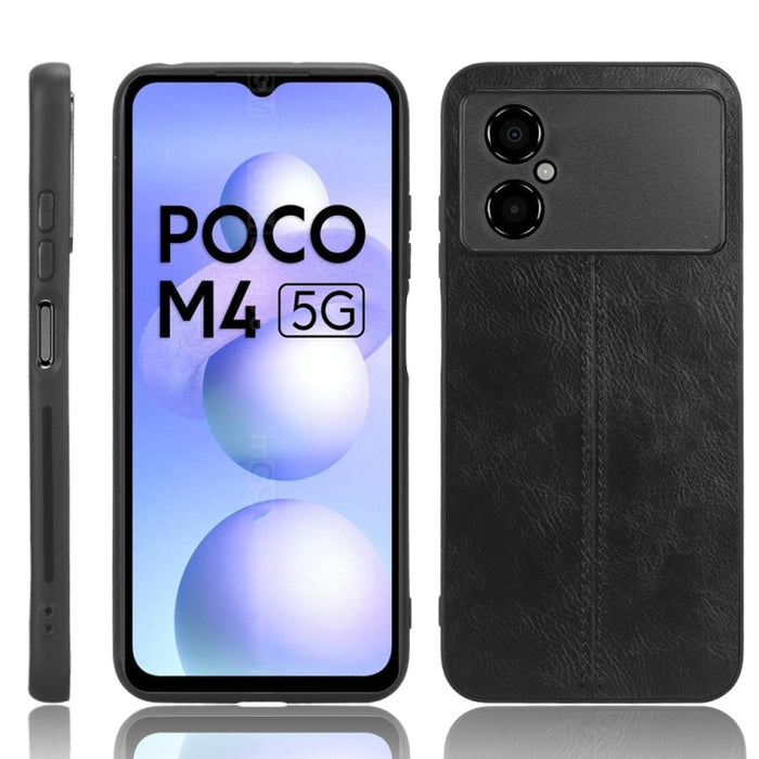 Coser vaca patrón piel PC + PU + TPU caja del teléfono, For OPPO A17, For Xiaomi Redmi A1, For Honor X8 5G/X6 5G/Play6C, For Samsung Galaxy A04 4G, For Xiaomi Poco M4 5G, For Xiaomi Poco M5 4G