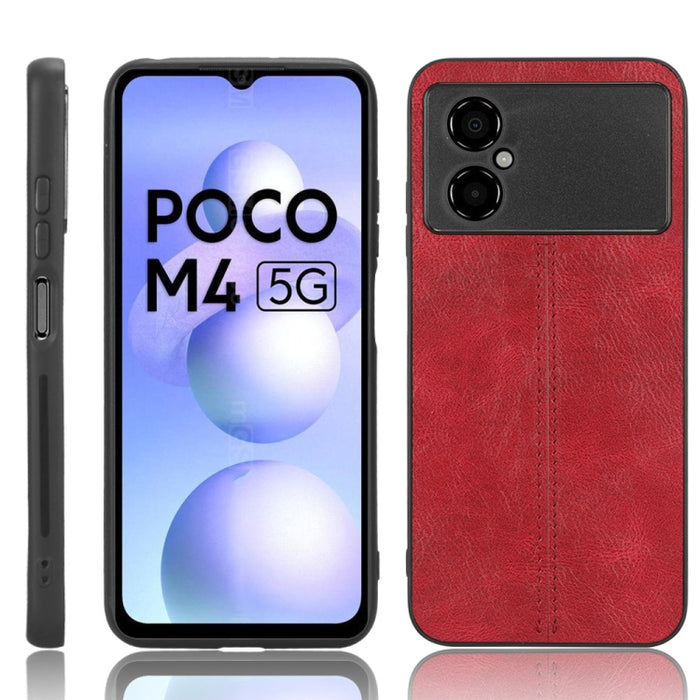 Coser vaca patrón piel PC + PU + TPU caja del teléfono, For OPPO A17, For Xiaomi Redmi A1, For Honor X8 5G/X6 5G/Play6C, For Samsung Galaxy A04 4G, For Xiaomi Poco M4 5G, For Xiaomi Poco M5 4G
