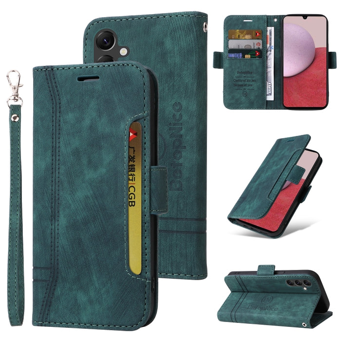 BETOPNICE Estuche de cuero con hebilla de doble cara para teléfono, For Xiaomi 12T / 12T Pro / K50 Ultra, For Xiaomi Redmi A1 4G, For Huawei nova Y70 / Y70 Plus / Enjoy 50, For Huawei nova Y90 / Enjoy 50 Pro, For Samsung Galaxy A14 5G                  ...