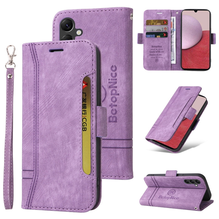 BETOPNICE Estuche de cuero con hebilla de doble cara para teléfono, For Xiaomi 12T / 12T Pro / K50 Ultra, For Xiaomi Redmi A1 4G, For Huawei nova Y70 / Y70 Plus / Enjoy 50, For Huawei nova Y90 / Enjoy 50 Pro, For Samsung Galaxy A14 5G                  ...