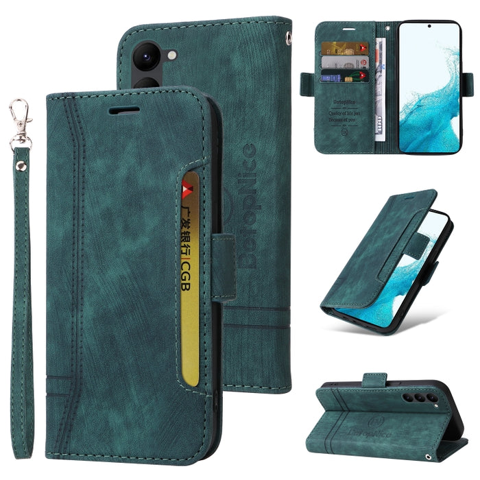 BETOPNICE Estuche de cuero con hebilla de doble cara para teléfono, For Xiaomi 12T / 12T Pro / K50 Ultra, For Xiaomi Redmi A1 4G, For Huawei nova Y70 / Y70 Plus / Enjoy 50, For Huawei nova Y90 / Enjoy 50 Pro, For Samsung Galaxy A14 5G                  ...