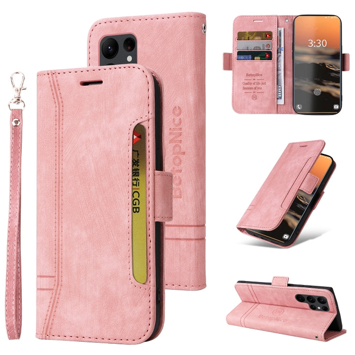 BETOPNICE Estuche de cuero con hebilla de doble cara para teléfono, For Xiaomi 12T / 12T Pro / K50 Ultra, For Xiaomi Redmi A1 4G, For Huawei nova Y70 / Y70 Plus / Enjoy 50, For Huawei nova Y90 / Enjoy 50 Pro, For Samsung Galaxy A14 5G                  ...