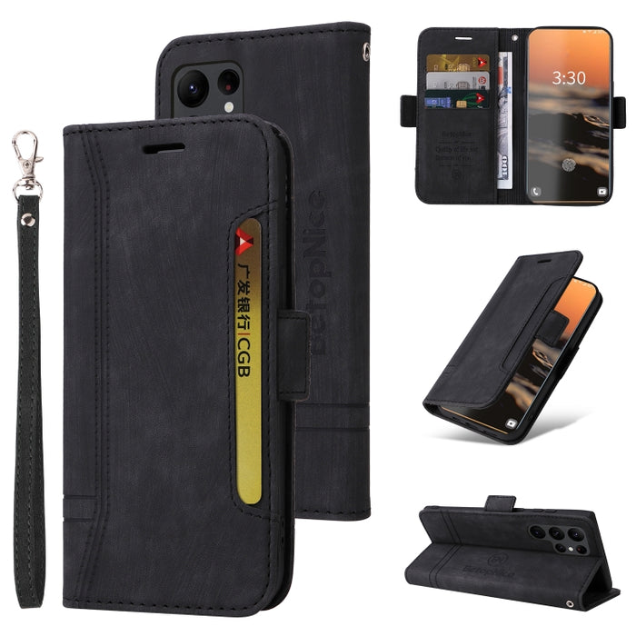 BETOPNICE Estuche de cuero con hebilla de doble cara para teléfono, For Xiaomi 12T / 12T Pro / K50 Ultra, For Xiaomi Redmi A1 4G, For Huawei nova Y70 / Y70 Plus / Enjoy 50, For Huawei nova Y90 / Enjoy 50 Pro, For Samsung Galaxy A14 5G                  ...