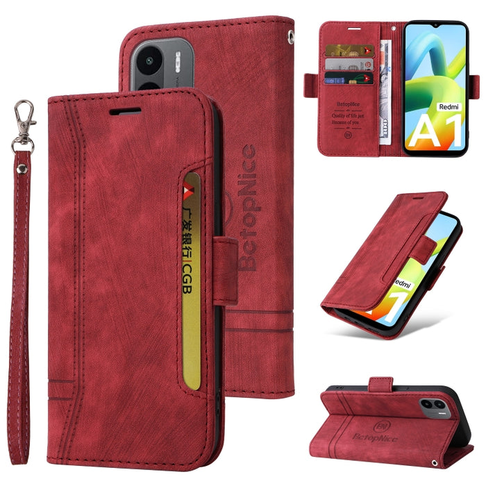 BETOPNICE Estuche de cuero con hebilla de doble cara para teléfono, For Xiaomi 12T / 12T Pro / K50 Ultra, For Xiaomi Redmi A1 4G, For Huawei nova Y70 / Y70 Plus / Enjoy 50, For Huawei nova Y90 / Enjoy 50 Pro, For Samsung Galaxy A14 5G                  ...