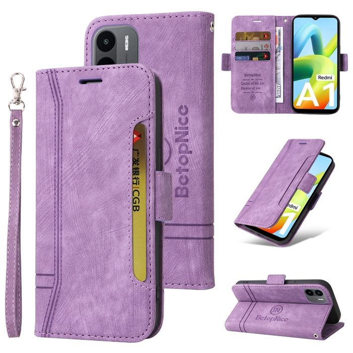 BETOPNICE Estuche de cuero con hebilla de doble cara para teléfono, For Xiaomi 12T / 12T Pro / K50 Ultra, For Xiaomi Redmi A1 4G, For Huawei nova Y70 / Y70 Plus / Enjoy 50, For Huawei nova Y90 / Enjoy 50 Pro, For Samsung Galaxy A14 5G                  ...