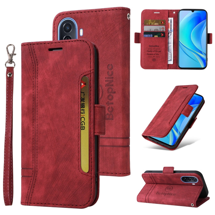 BETOPNICE Estuche de cuero con hebilla de doble cara para teléfono, For Xiaomi 12T / 12T Pro / K50 Ultra, For Xiaomi Redmi A1 4G, For Huawei nova Y70 / Y70 Plus / Enjoy 50, For Huawei nova Y90 / Enjoy 50 Pro, For Samsung Galaxy A14 5G                  ...