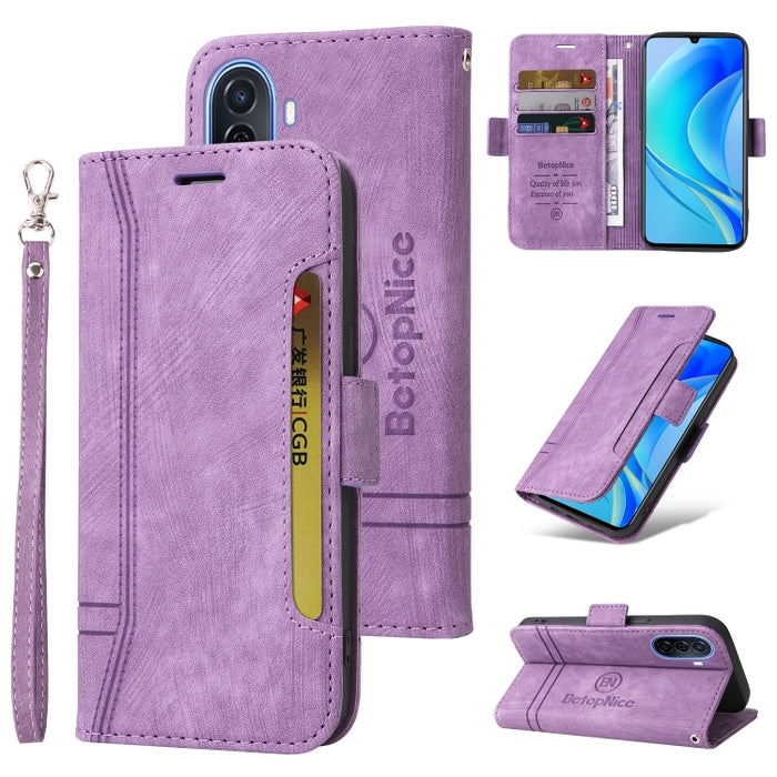 BETOPNICE Estuche de cuero con hebilla de doble cara para teléfono, For Xiaomi 12T / 12T Pro / K50 Ultra, For Xiaomi Redmi A1 4G, For Huawei nova Y70 / Y70 Plus / Enjoy 50, For Huawei nova Y90 / Enjoy 50 Pro, For Samsung Galaxy A14 5G                  ...