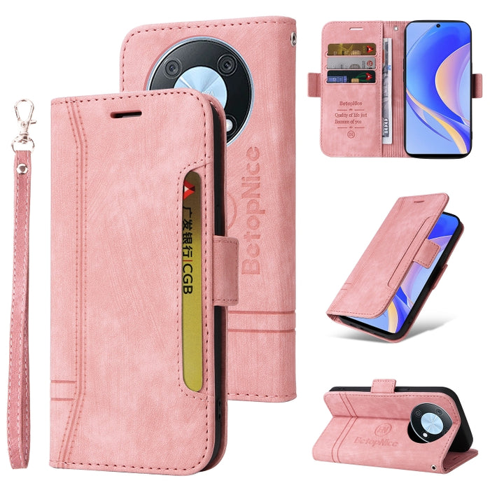 BETOPNICE Estuche de cuero con hebilla de doble cara para teléfono, For Xiaomi 12T / 12T Pro / K50 Ultra, For Xiaomi Redmi A1 4G, For Huawei nova Y70 / Y70 Plus / Enjoy 50, For Huawei nova Y90 / Enjoy 50 Pro, For Samsung Galaxy A14 5G                  ...