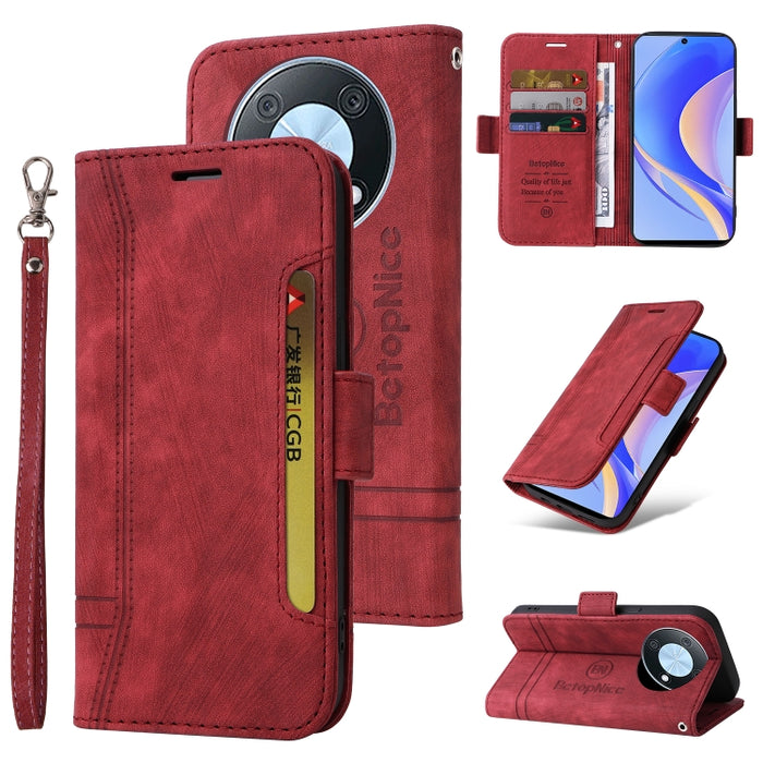 BETOPNICE Estuche de cuero con hebilla de doble cara para teléfono, For Xiaomi 12T / 12T Pro / K50 Ultra, For Xiaomi Redmi A1 4G, For Huawei nova Y70 / Y70 Plus / Enjoy 50, For Huawei nova Y90 / Enjoy 50 Pro, For Samsung Galaxy A14 5G                  ...