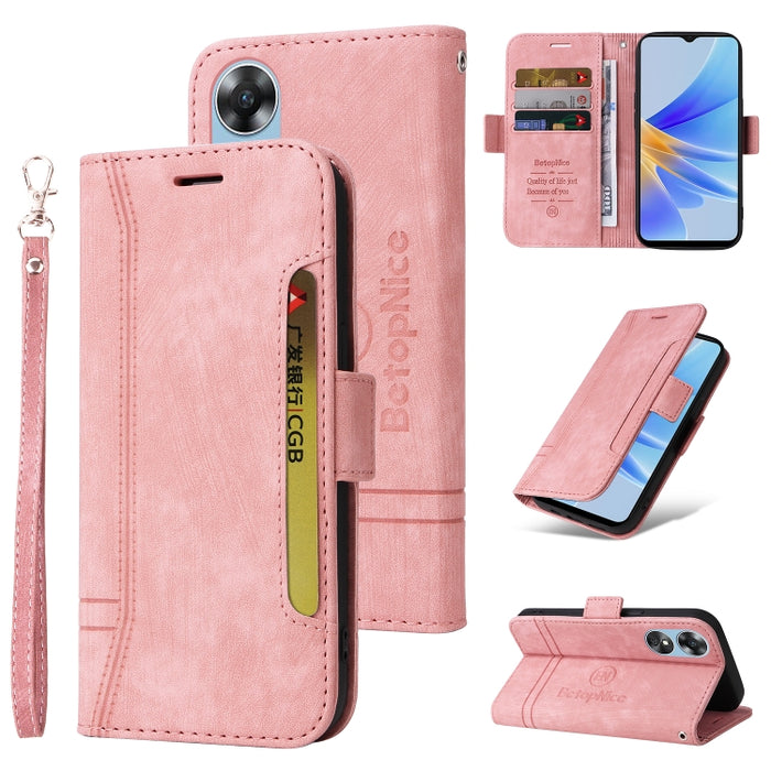 BETOPNICE Estuche de cuero con hebilla de doble cara para teléfono, For Xiaomi 12T / 12T Pro / K50 Ultra, For Xiaomi Redmi A1 4G, For Huawei nova Y70 / Y70 Plus / Enjoy 50, For Huawei nova Y90 / Enjoy 50 Pro, For Samsung Galaxy A14 5G                  ...