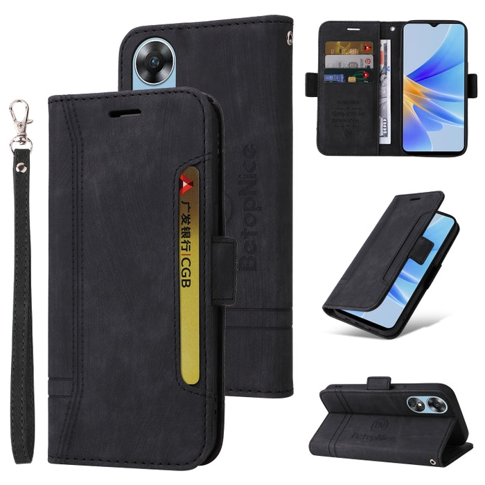 BETOPNICE Estuche de cuero con hebilla de doble cara para teléfono, For Xiaomi 12T / 12T Pro / K50 Ultra, For Xiaomi Redmi A1 4G, For Huawei nova Y70 / Y70 Plus / Enjoy 50, For Huawei nova Y90 / Enjoy 50 Pro, For Samsung Galaxy A14 5G                  ...