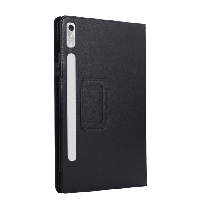 Estuche para tableta de cuero con textura Litchi con soporte, For Lenovo Tab P11 Pro Gen 2, For Xiaomi Pad 5 Pro 12.4