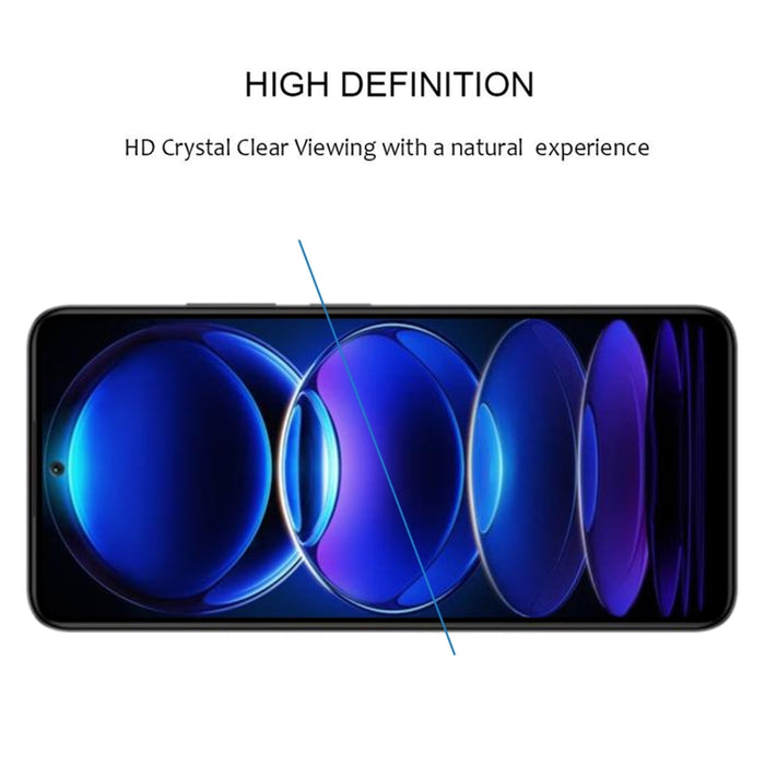 Pegamento completo Protector de pantalla de cubierta completa Película de vidrio templado, For Xiaomi Redmi Note 12 China (1 PC), For Xiaomi Redmi Note 12 Pro / 12 Pro+ / 12 Explorer / Note 12 Pro Speed (1 PC)