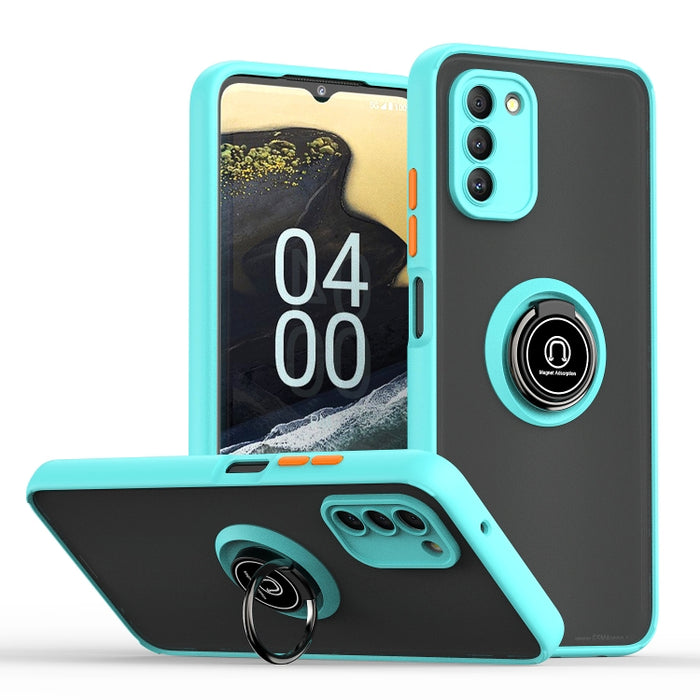 Funda para teléfono Q Shadow 1 Series TPU + PC con soporte para anillo, For Nokia G400 5G, For Huawei nova 10, For Xiaomi 12T/12T Pro/Redmi K50 Ultra, For Xiaomi Redmi A1, For TCL ION z