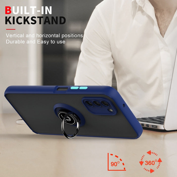 Funda para teléfono Q Shadow 1 Series TPU + PC con soporte para anillo, For Nokia G400 5G, For Huawei nova 10, For Xiaomi 12T/12T Pro/Redmi K50 Ultra, For Xiaomi Redmi A1, For TCL ION z